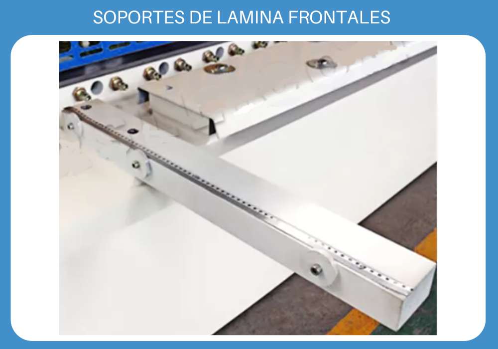 SOPORTES FRONTALES PARA LAMINAS: | FlexMax México