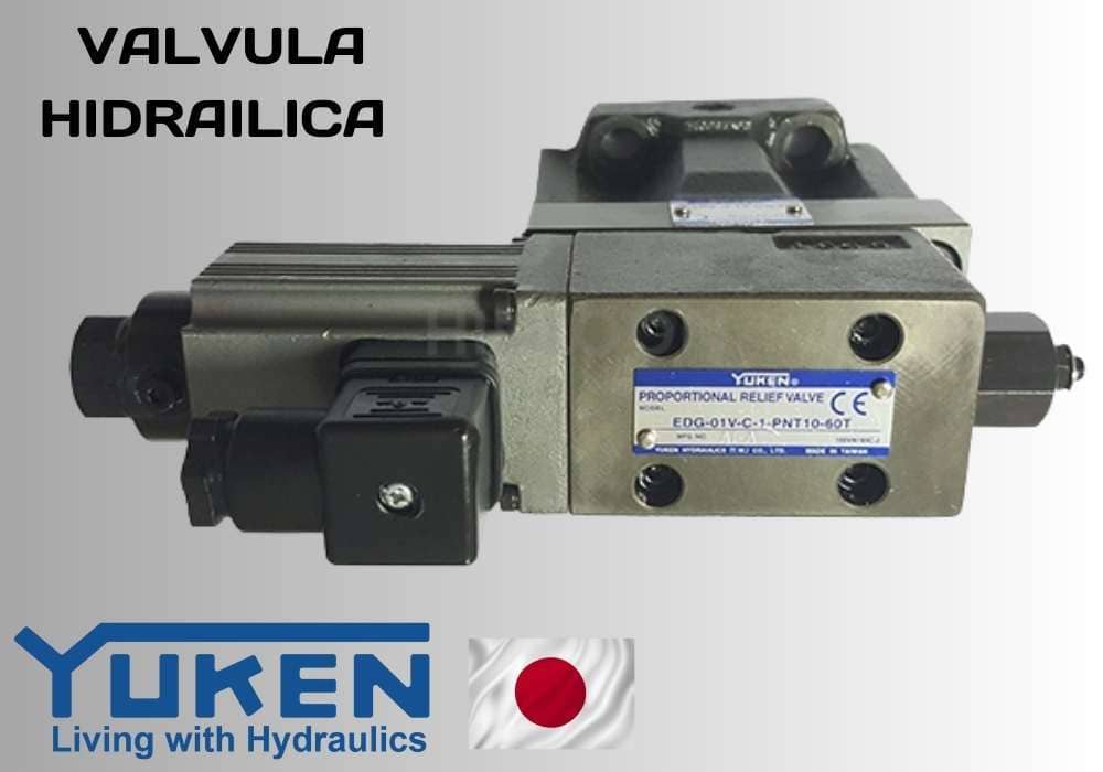 Válvula hidráulica YUKEN japonesa │ Administración eficiente del flujo de aceite | FlexMax México