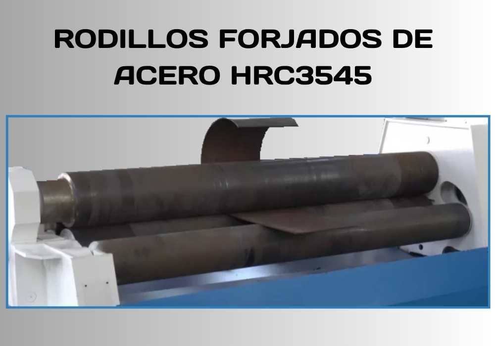 Rodillos forjados de acero HRC3545 │ Larga vida útil | FlexMax México